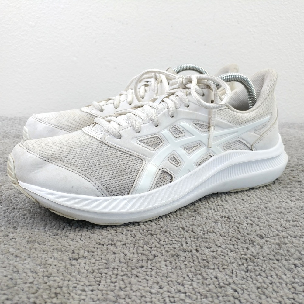 Asics Jolt 4 Womens Size 10 Shoes Triple White Sneakers Lace Up 1012B421